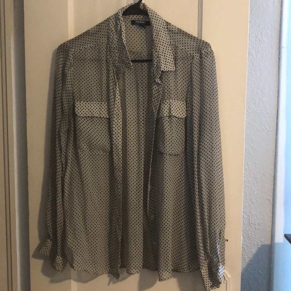 Sheer blouse